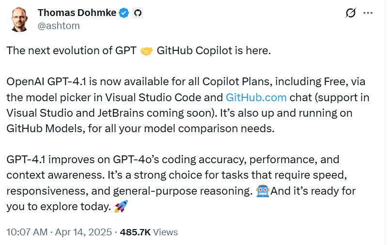GitHub Copilot演进历程